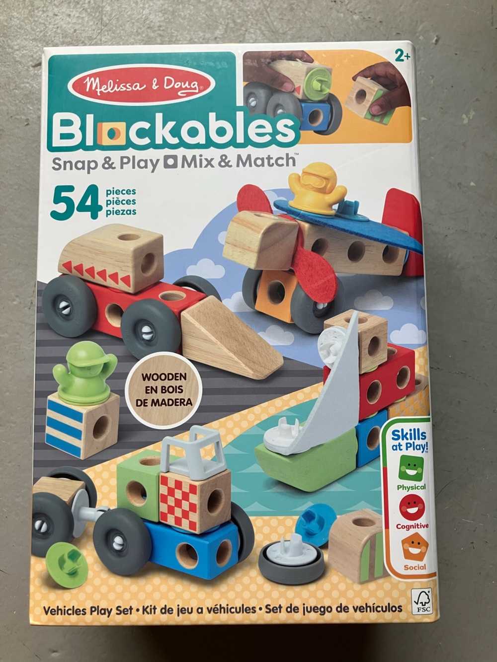 Melissa and Doug learning set